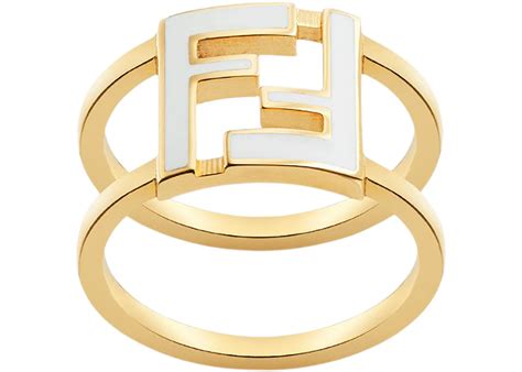 rose gold fendi ring|fendi necklace gold.